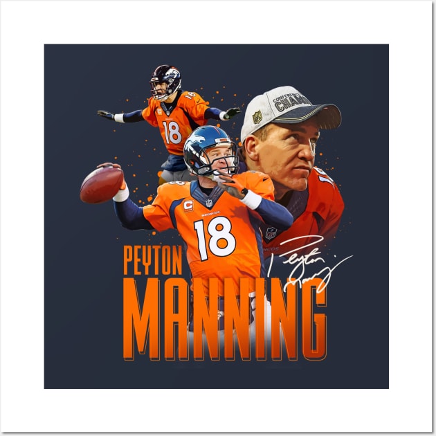 Peyton Manning Wall Art by Juantamad